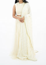 Load image into Gallery viewer, Ivory Cream Designer Lehenga Set