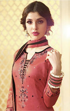 Load image into Gallery viewer, Dark Peach Kurta With Black Patiala Salwar Set