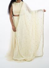 Load image into Gallery viewer, Ivory Cream Designer Lehenga Set
