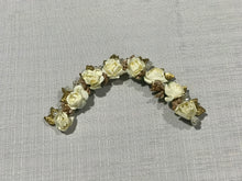Load image into Gallery viewer, White Roses Hair Vine Accessory For Bun or Loose Hair