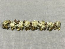 Load image into Gallery viewer, White Roses Hair Vine Accessory For Bun or Loose Hair