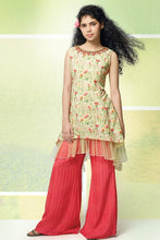 Load image into Gallery viewer, Amithi's Special Occasion Palazzo Set for Girls