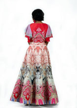 Load image into Gallery viewer, Digital Raw Silk Print Lehenga