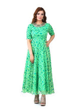Load image into Gallery viewer, Light Green Soft Organza Dress