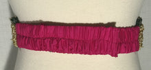Load image into Gallery viewer, Pink Color Heavy Maggam Work Raw Silk Waist Belt