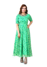 Load image into Gallery viewer, Light Green Soft Organza Dress
