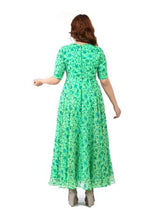 Load image into Gallery viewer, Light Green Soft Organza Dress
