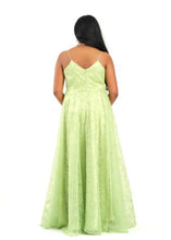 Load image into Gallery viewer, Light Green Cape Dress

