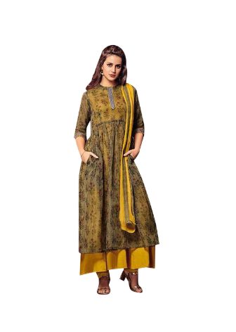 Gorgeous Yellow Kurta Set