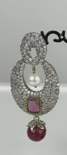Load and play video in Gallery viewer, CZ Hoop Earrings  1 Gram 06

